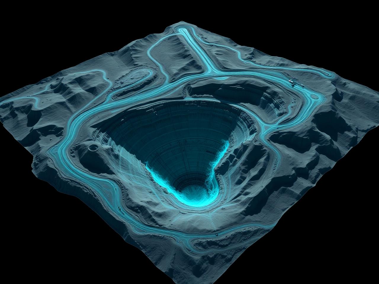 Open Pit Mine Volumetric Analysis